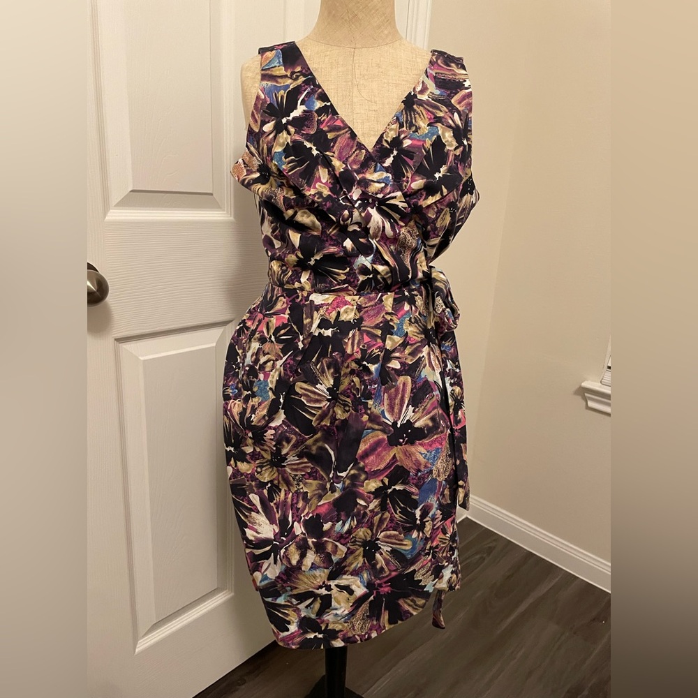 Sacada wrap around Dress made in Brazil Size 12